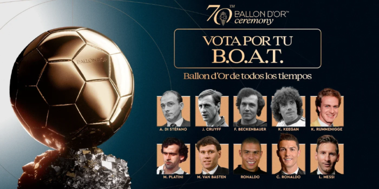 Balón de Oro cobra un euro por voto para elegir a su ganador histórico y deja fuera a Maradona