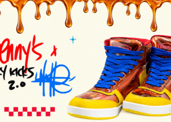 Denny’s lanza zapatillas con jarabe de maple real en su interior: así son las Sticky Kicks 2.0