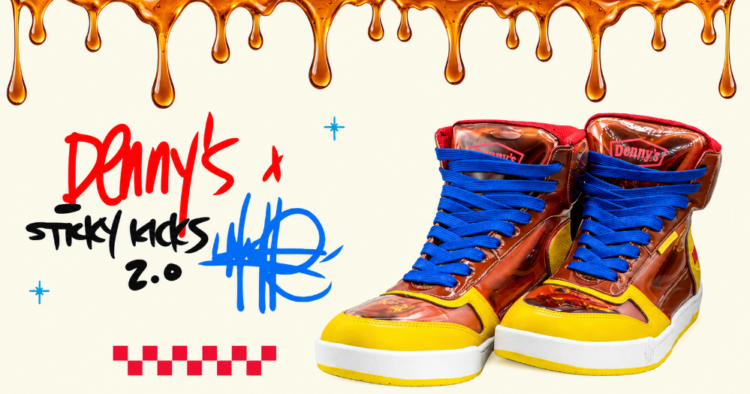 Denny’s lanza zapatillas con jarabe de maple real en su interior: así son las Sticky Kicks 2.0 1 Denny’s lanza zapatillas con jarabe de maple real en su interior: así son las Sticky Kicks 2.0