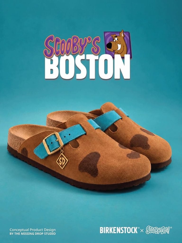 Scooby-Doo inspira una colección conceptual de Birkenstock que se viraliza en TikTok 2 Scooby-Doo inspira una colección conceptual de Birkenstock que se viraliza en TikTok.