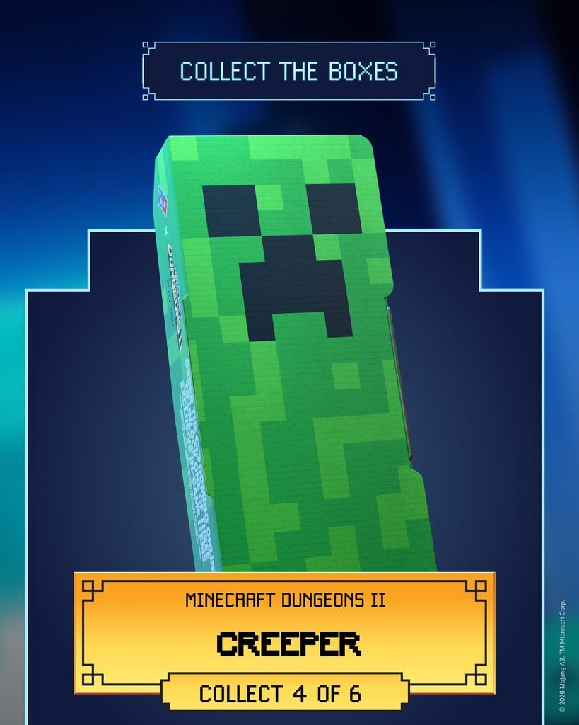 Domino’s x Minecraft Dungeons II: así es la colaboración con cajas coleccionables y recompensas del videojuego 4 SaveClip.App 859934256 18650277979047113 1052784525023985111 n