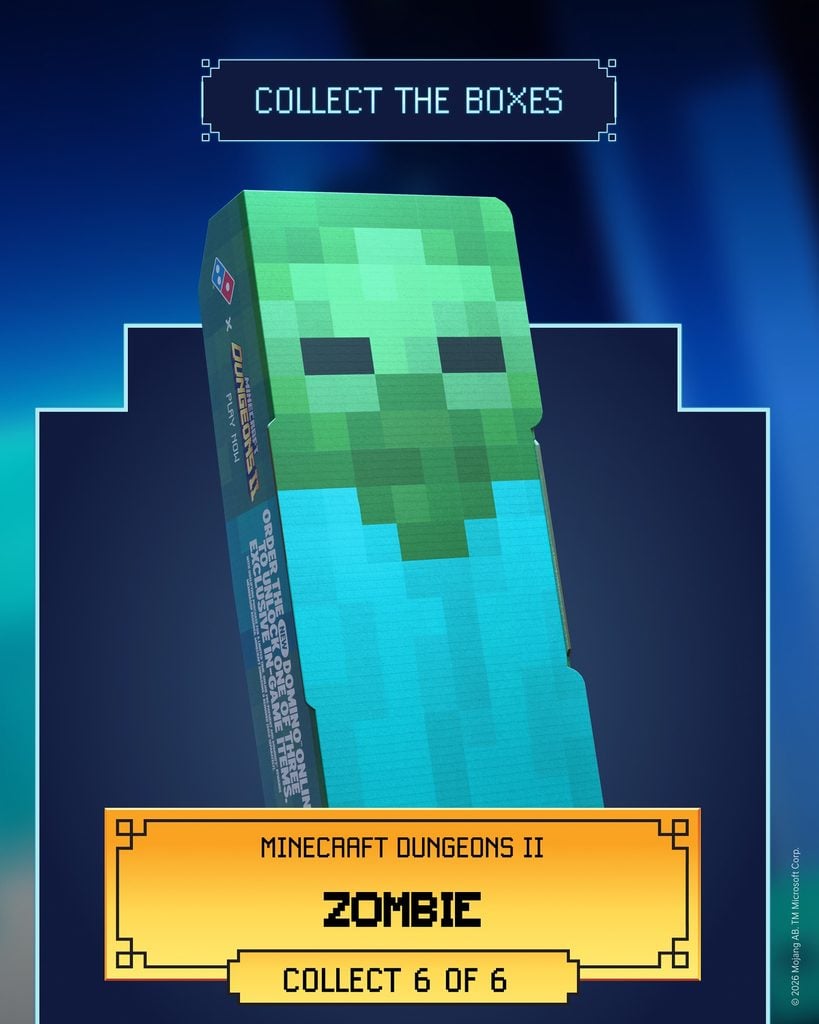 Domino’s x Minecraft Dungeons II: así es la colaboración con cajas coleccionables y recompensas del videojuego 2 SaveClip.App 861754537 18650277451047113 3054016810014093422 n