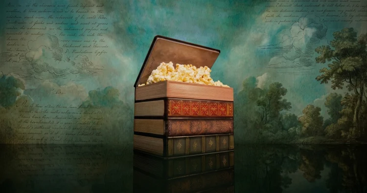“Sense and Sensibility” llega a los cines con una palomera con forma de pila de libros 1 Sense and Sensibility llega a los cines con una palomera con forma de pila de libros