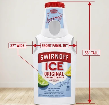 Smirnoff apuesta por un disfraz de su clásica botella para este Halloween 2026 2 Smirnoff apuesta por un disfraz de su clásica botella para este Halloween 2026.