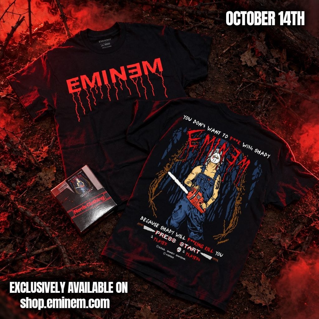 Eminem lanza “Marshall’s Massacre”, un videojuego arcade inspirado en películas de terror 3 SnapInsta.to 833603421 18632301139048634 3782209940126689024 n
