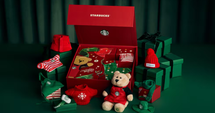Starbucks lanza su primer calendario de adviento inspirado en Bearista 1 Starbucks