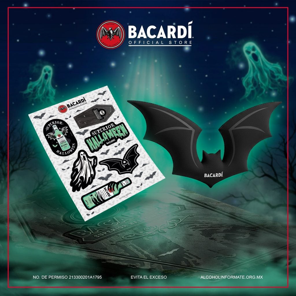 Bacardí lanza ron que brilla en la oscuridad inspirado en Halloween 2026 4 bacardi 2