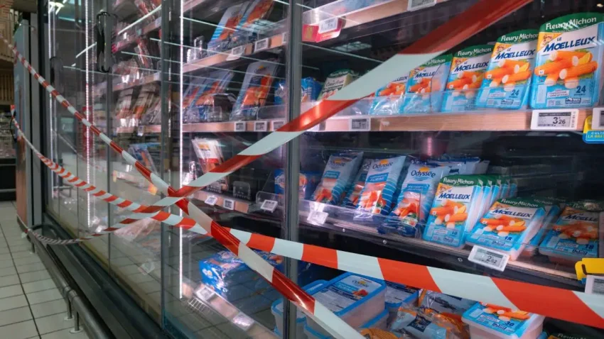 Ciberataque en Francia provoca gran pérdida de alimentos frescos en cientos de supermercados 3 ciberataque supermercados francia congelados 1 850x478 1
