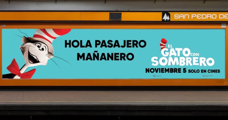 El Gato con Sombrero invade las calles de México con una campaña de publicidad exterior 1 El Gato con Sombrero invade las calles de México con una campaña de publicidad exterior