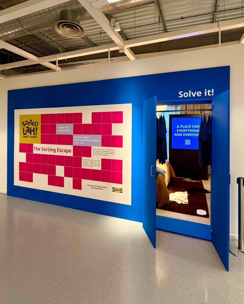 IKEA convierte el caos del hogar en un escape room con retos de organización 3 ikea 1
