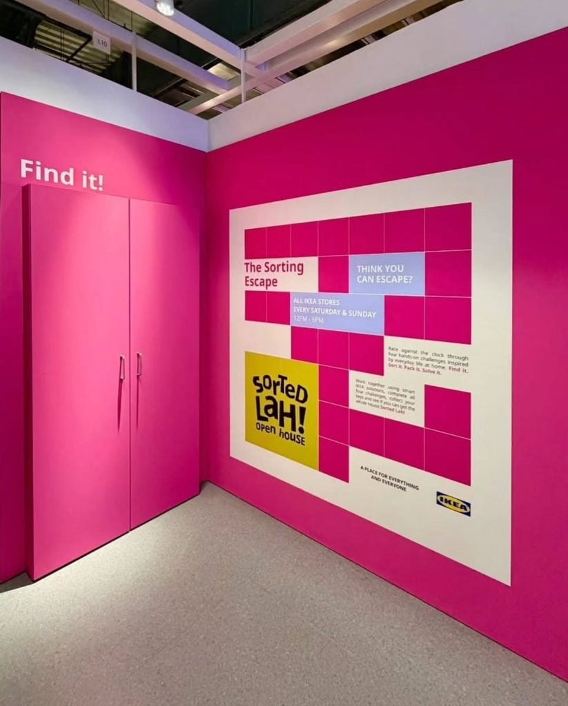 IKEA convierte el caos del hogar en un escape room con retos de organización 2 IKEA convierte el caos del hogar en un escape room con retos de organización.