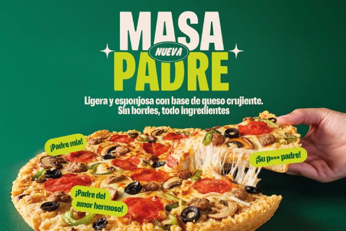 Papa Johns promociona sus nuevas pizzas de Masa Padre con "pruebas de paternidad" 2 Papa Johns promociona sus nuevas pizzas de Masa Padre con “pruebas de paternidad”.