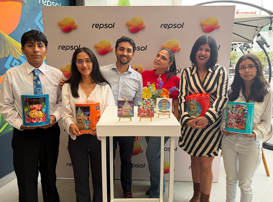 Cuatro artistas peruanos llevan su arte a las latas de panetones Repsol 2 Repsol