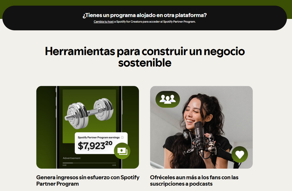 Spotify habilita monetización en Perú: podcasters podrán generar ingresos a través de anuncios 2 Spotify habilita monetización en Perú: podcasters podrán generar ingresos a través de anuncios.