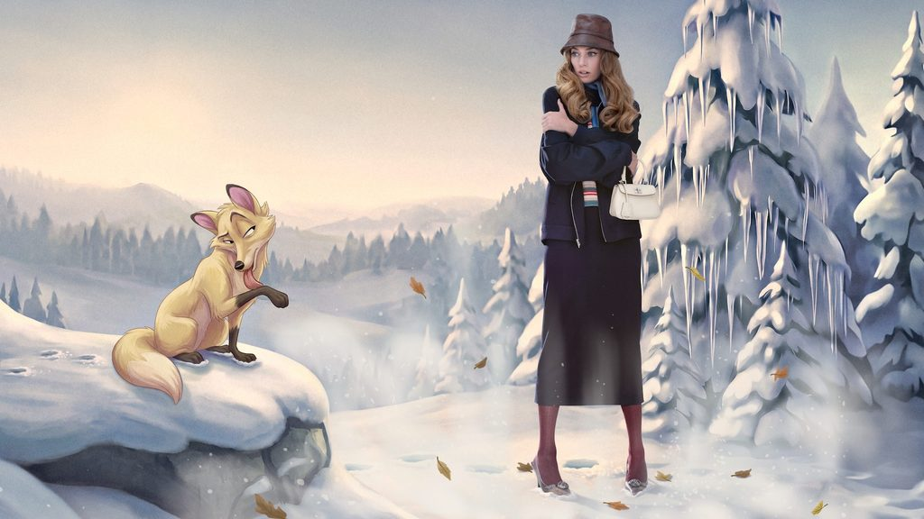 ¡Al estilo Disney! Prada presenta su campaña de Navidad con ilustraciones hechas a mano 2 Prada presenta su campaña de Navidad con ilustraciones hechas a mano.