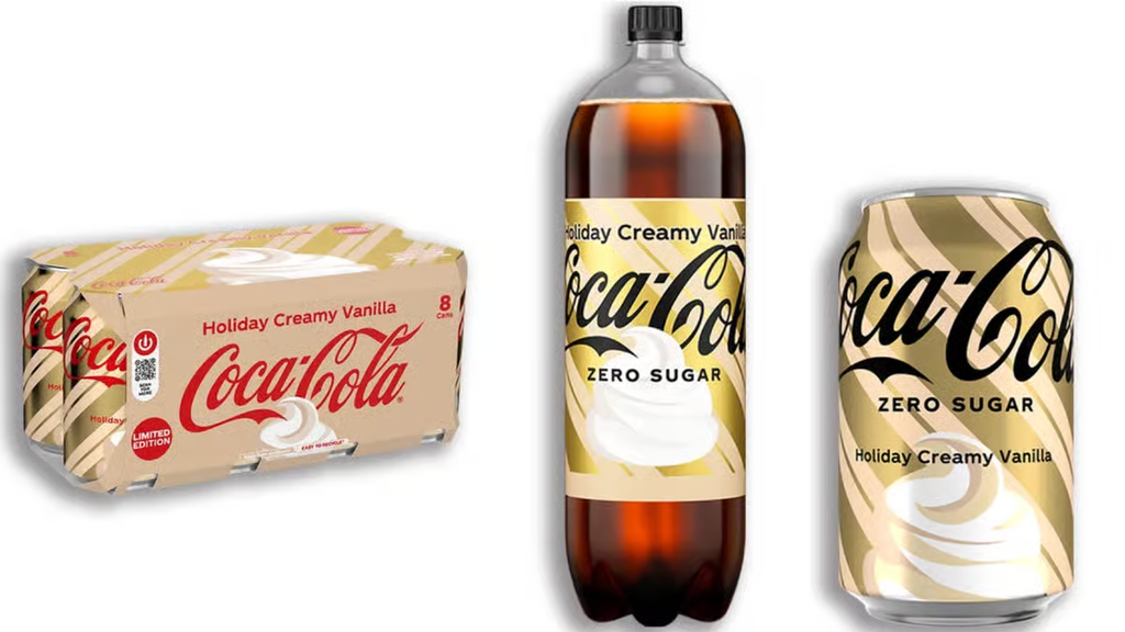 Coca-Cola cambia de sabor por Navidad: así es su nueva edición de vainilla cremosa 3 image 33