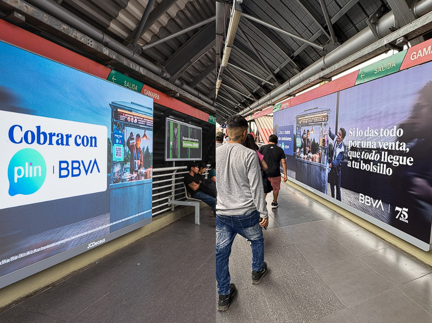 JCDecaux en la Línea 1 del Metro de Lima: nuevos formatos de conexión para las marcas 3 JCDecaux