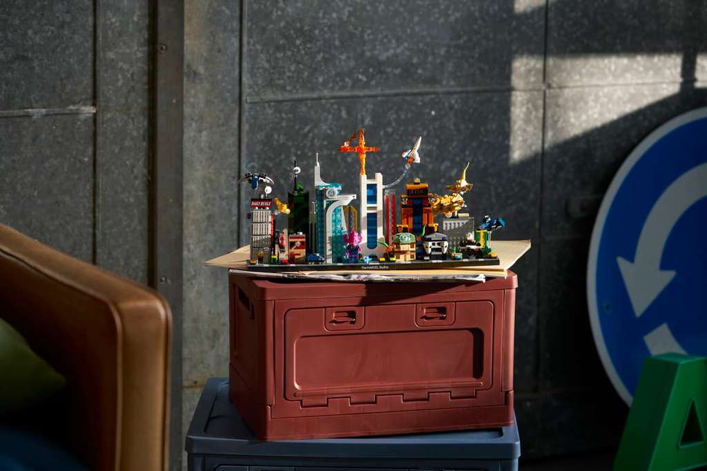 LEGO lanza nuevo coleccionable de los edificios más emblemáticos de Marvel. 