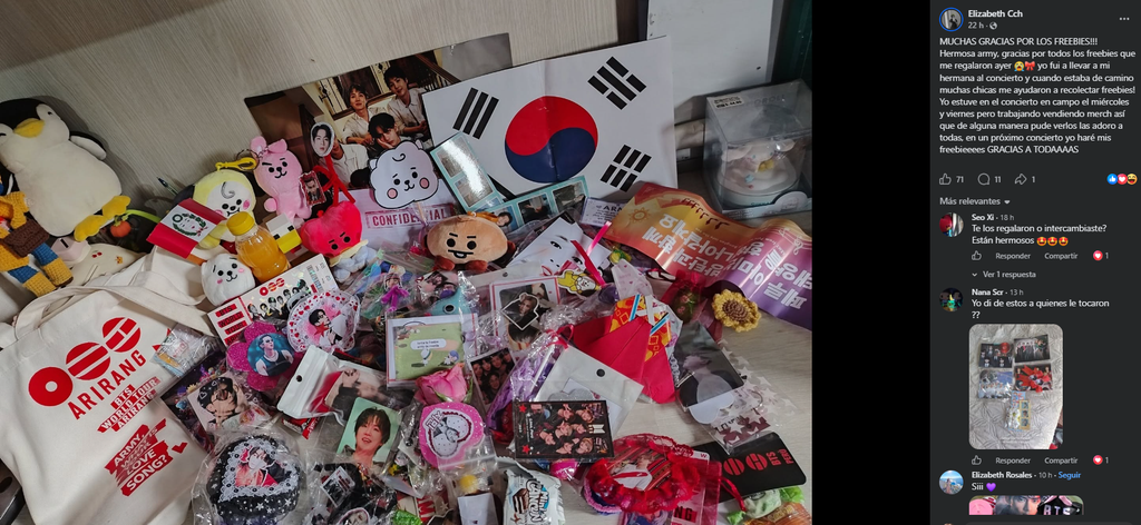 Freebies de BTS: cómo esta tendencia entre fans impacta en el comercio durante un concierto 2 image 86