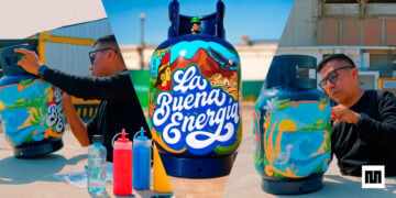 Costa, sierra y selva en un balón de gas: la obra de Elliot Túpac por los 65 años de Limagas 2 limagas portal.jpg 2 1