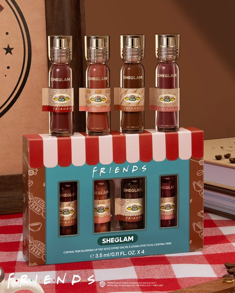"Friends" llega a Sheglam: esto es lo que incluye su nueva colección de maquillaje 5 lip tint friends
