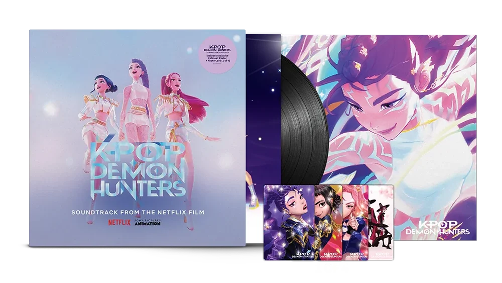 "K-Pop Demon Hunters": así luce la nueva edición especial del soundtrack en vinilo 4 lp unblurred edited