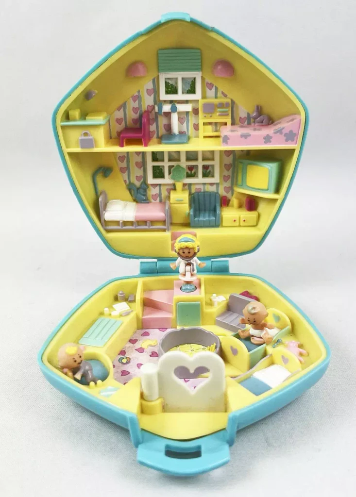 polly pocket bluebird toys 1992 polly in the nursery loose p image 515104 grande
